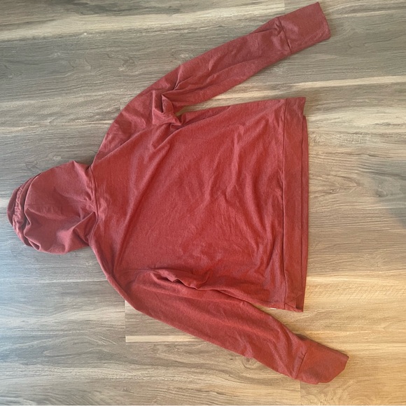 Vuori Women's Rich Red Hoodie - Picture 3 of 3